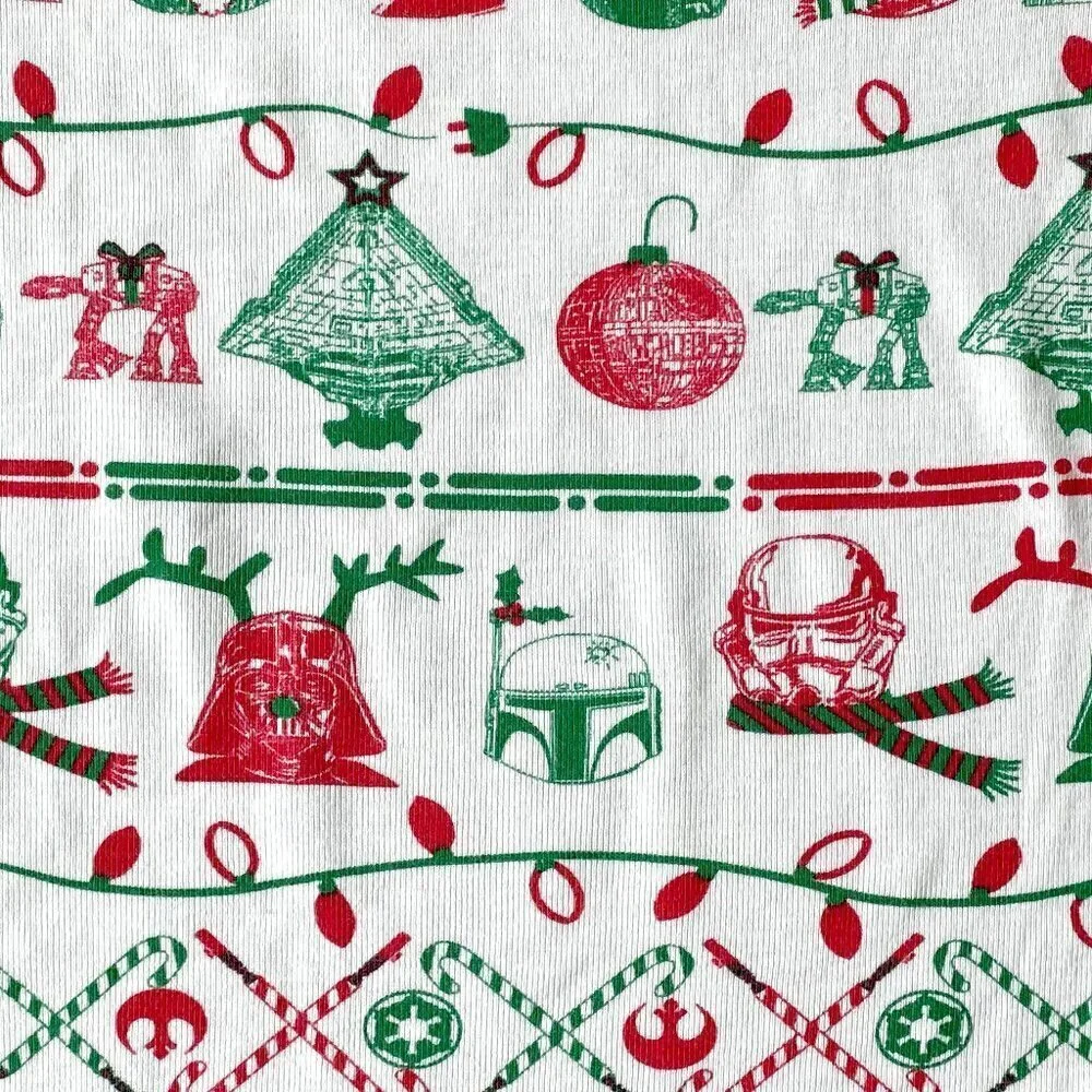 Hanna Andersson Star Wars Christmas Organic Cotton PJ Top Size 8